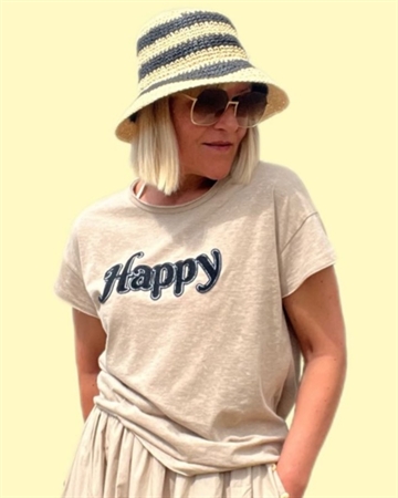 GASPAR Express Happy Boxy T-Shirt 2401337 Sand 